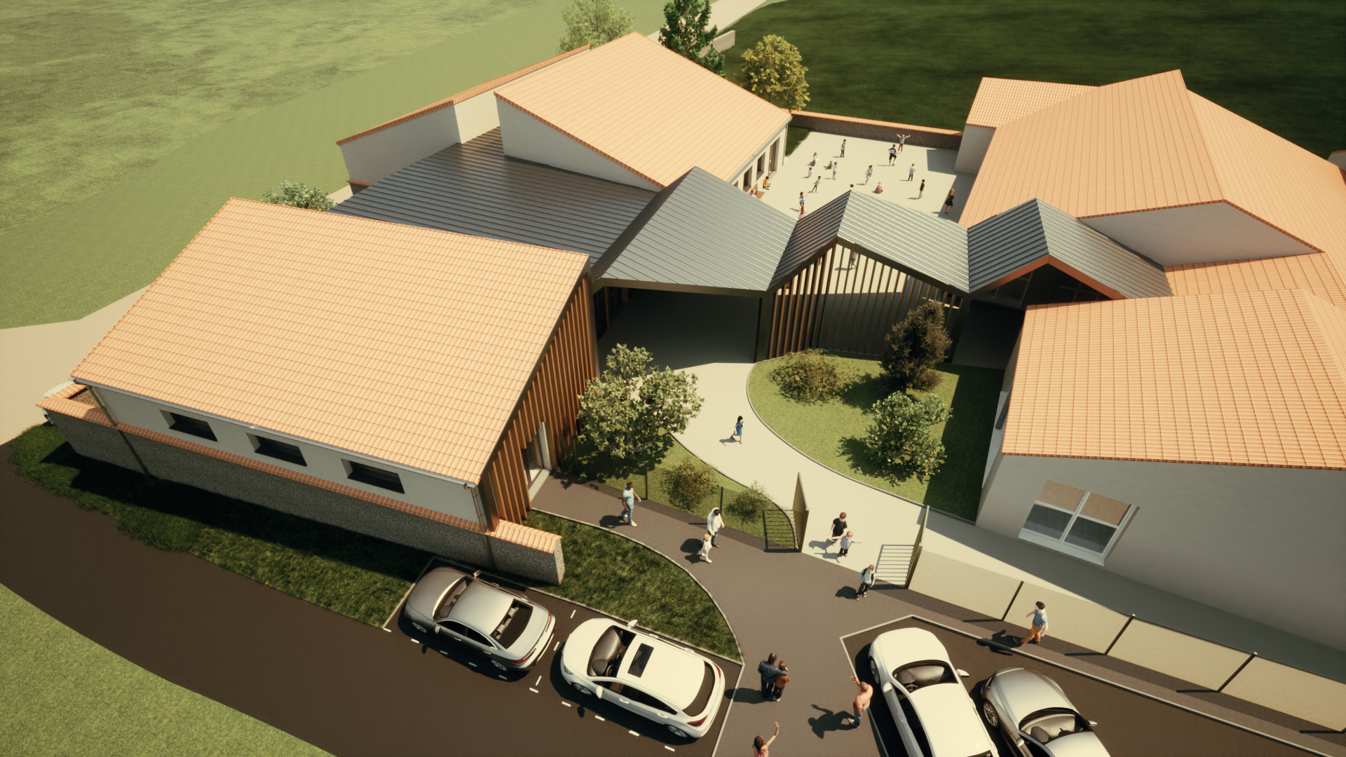 Construction d'une ecole