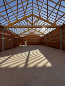 construction d'un hangar - Jacques