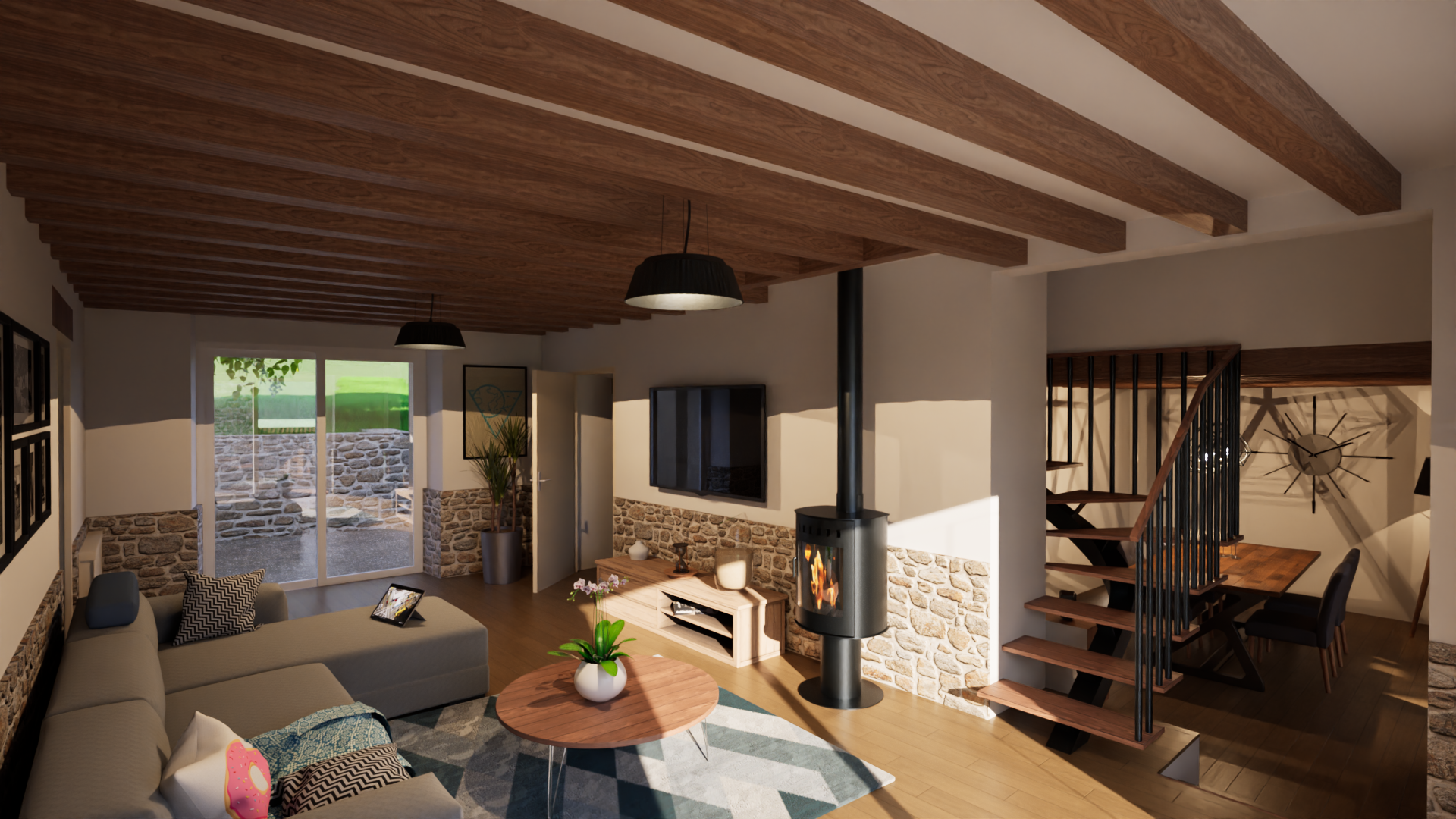 Réaménagement d'une maison individuelle