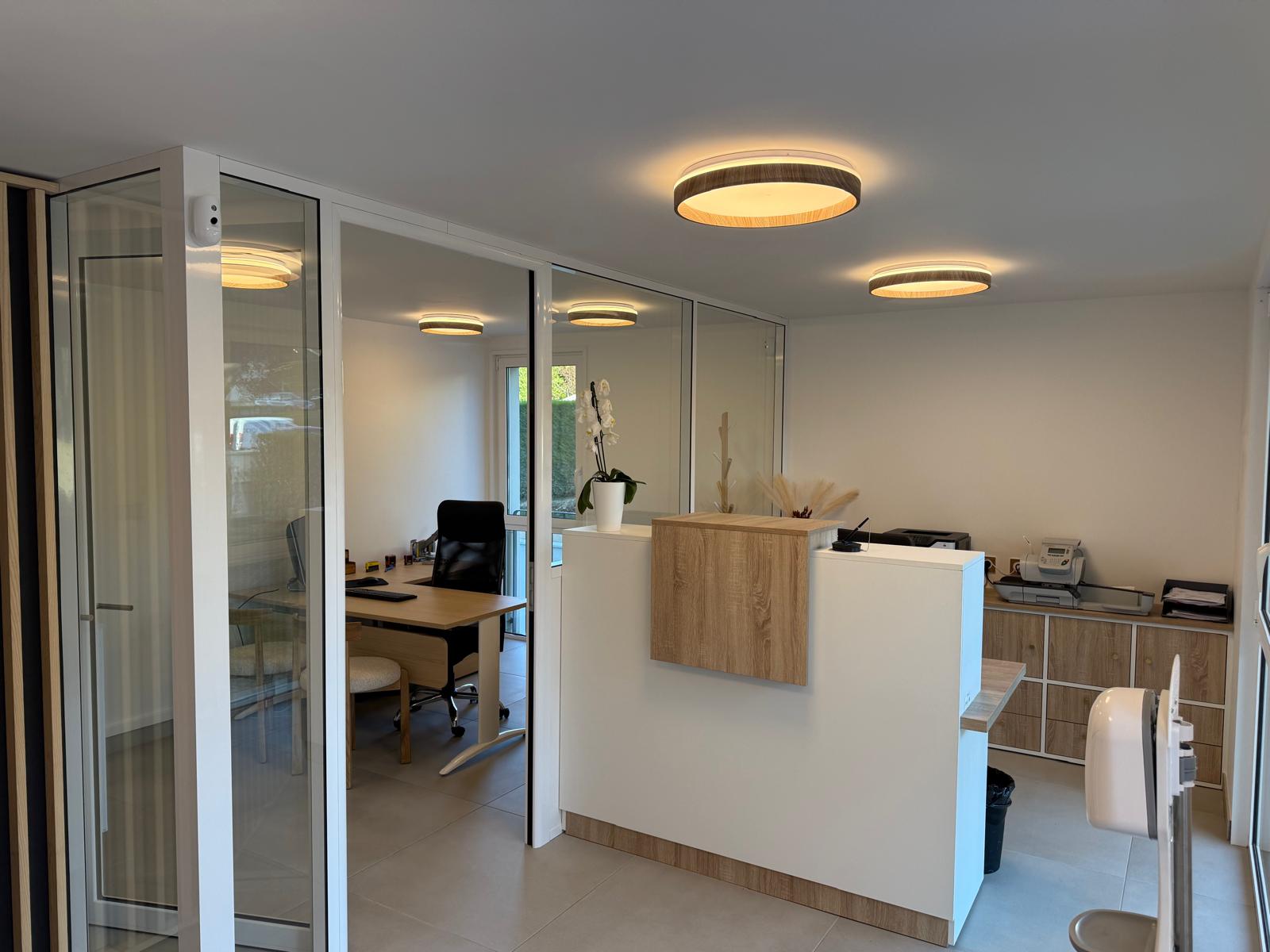 Réhabilitation de bureaux professionnels