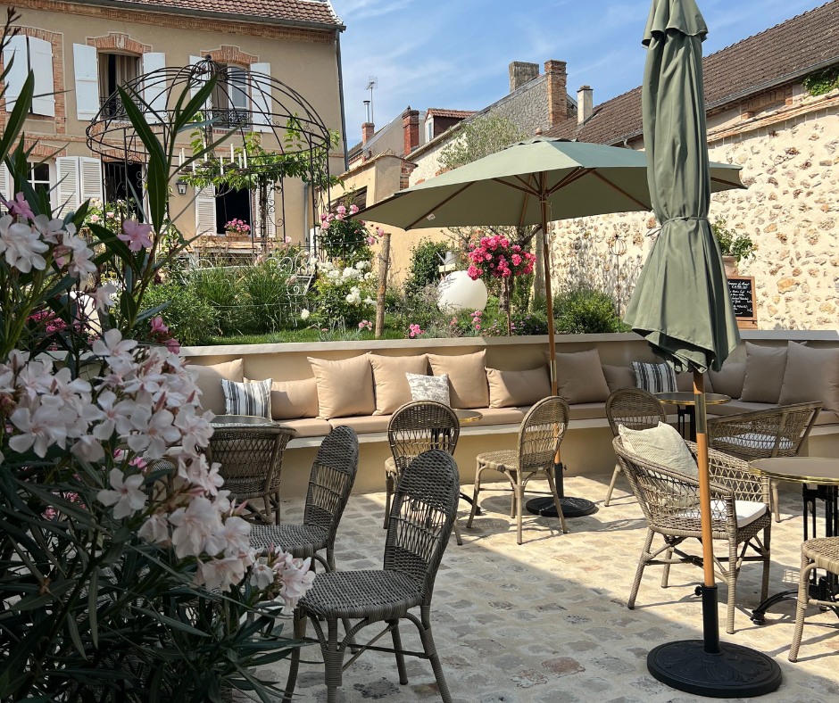 Construction d'un bar à champagne